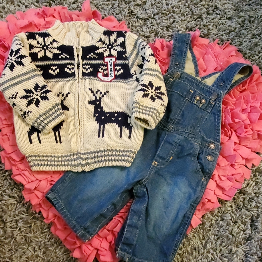 Boys 2 Piece Outfit Size 6-12 Months
